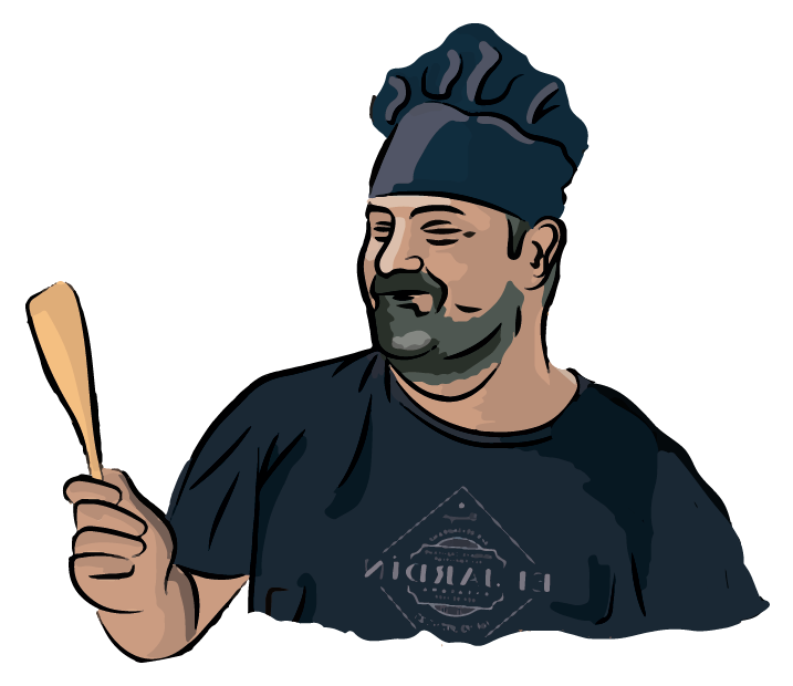 Cocinero Bar Restaurante en Badalona El Jardín